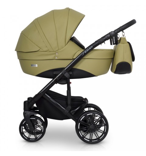 Riko Sigma - wózek wielofunkcyjny, zestaw 2w1 z opcją 3w1 i 4w1 | Olive